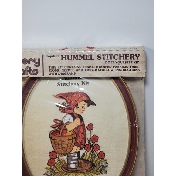 Gallery Craft Hummel Stitchery Peasant Boy and Peasant Girl NEW DIY Needlecraft - Picture 8 of 12